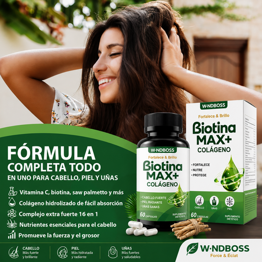 BIOTINA MAX+ COLAGENO