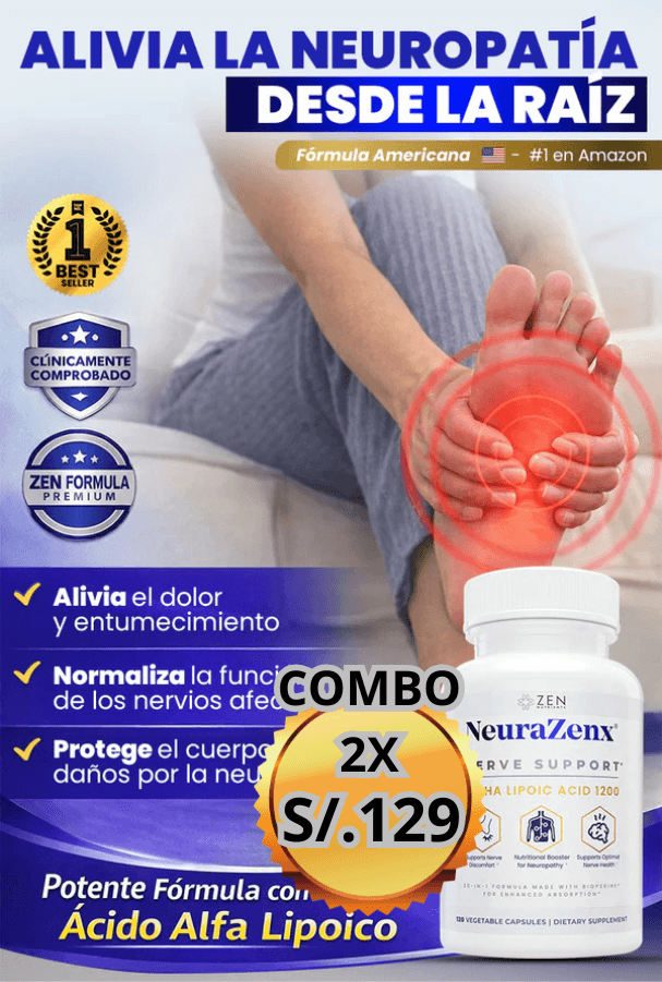 Neurazenk  Pro Alivia La Neuropatía desde la Raíz